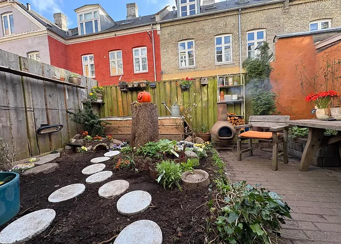 Cozy Center Chambers With Kitchen And Garden Copenaghen